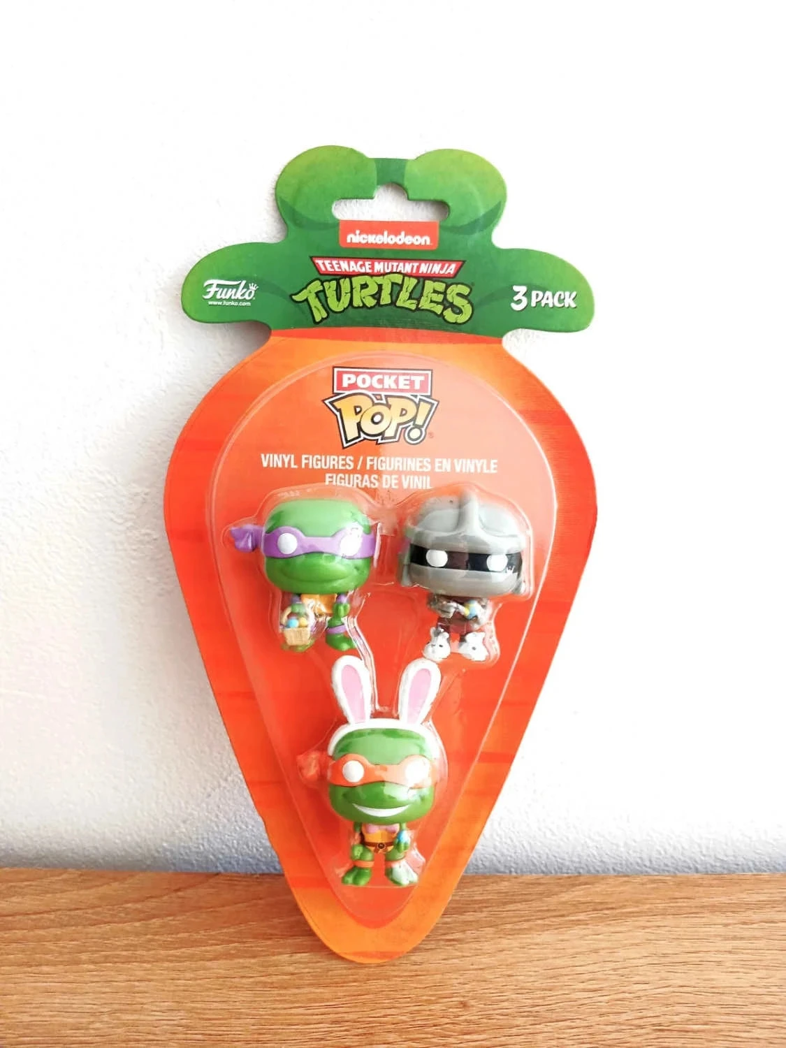 Figurines POP! Pocket Carrot TMNT 3 pack Tortues Ninja